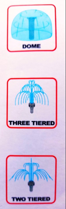 Pondmaster 4900 Pond Pump Kit – Includes Fountain Heads