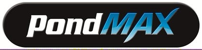 PondMAX logo on a black background