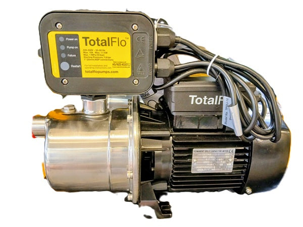 total flo davey water pump side view